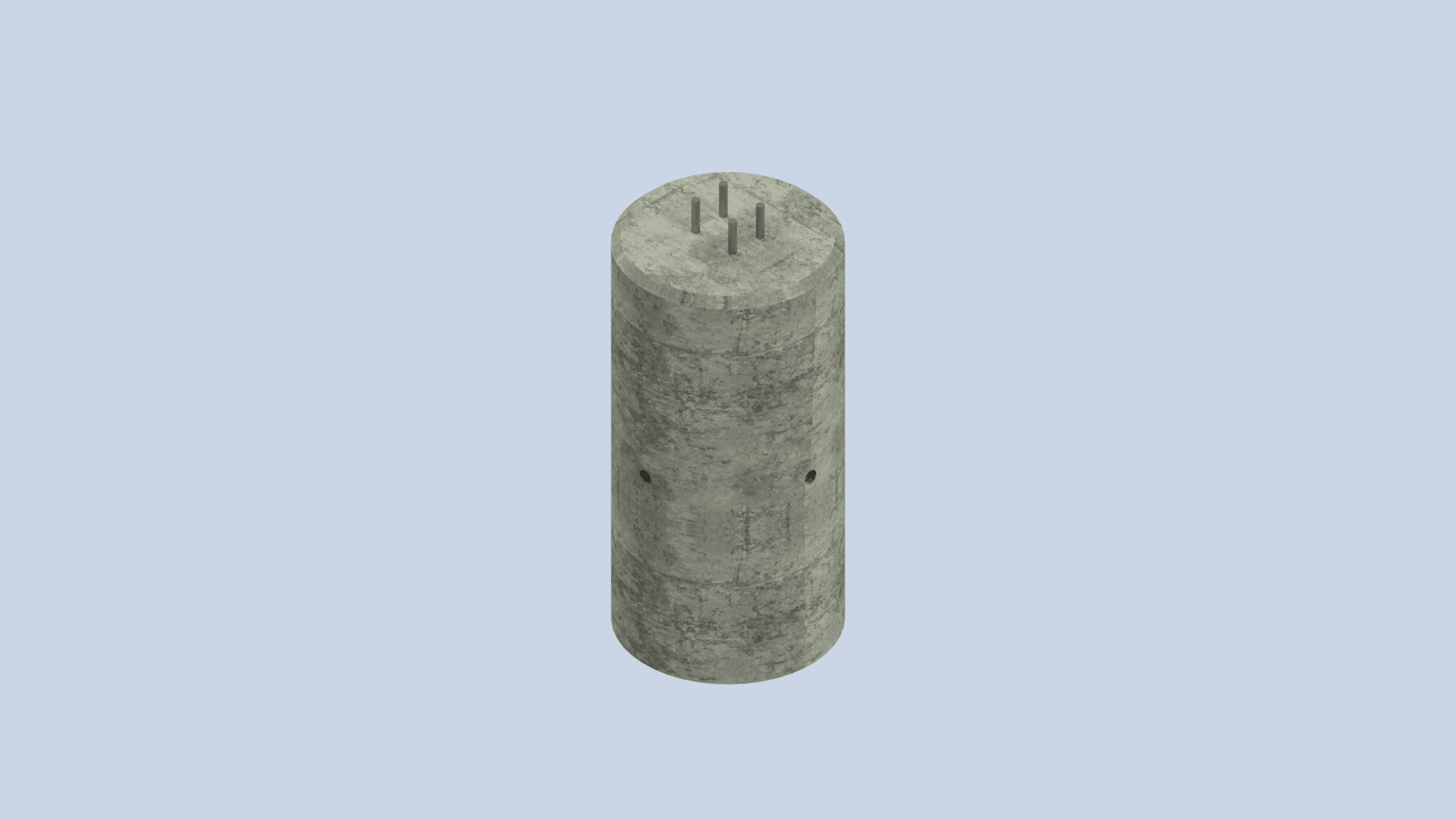 18" Light Pole Base