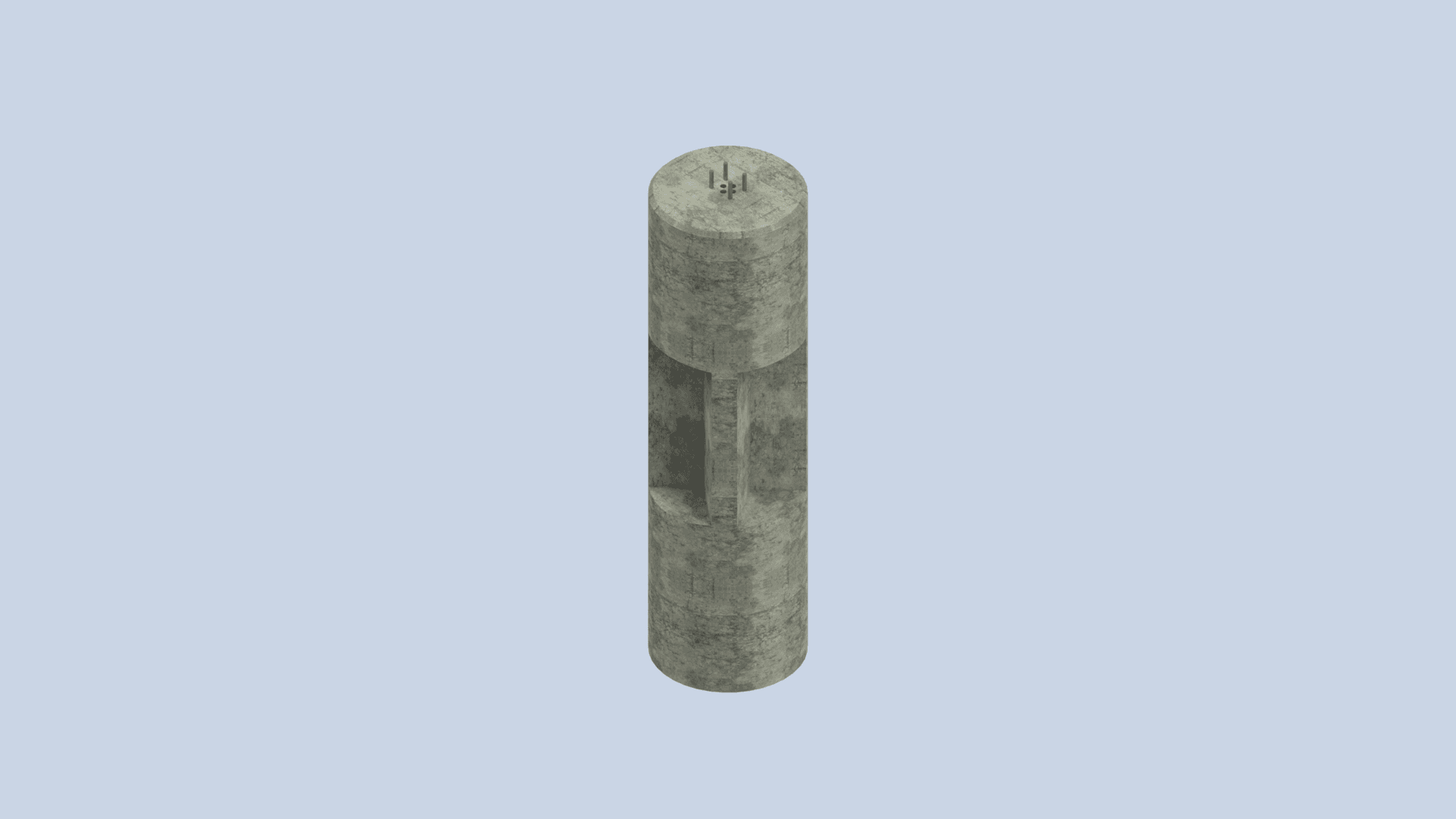 24" Light Pole Base